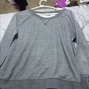 Old Navy Charcoal Crewneck Top